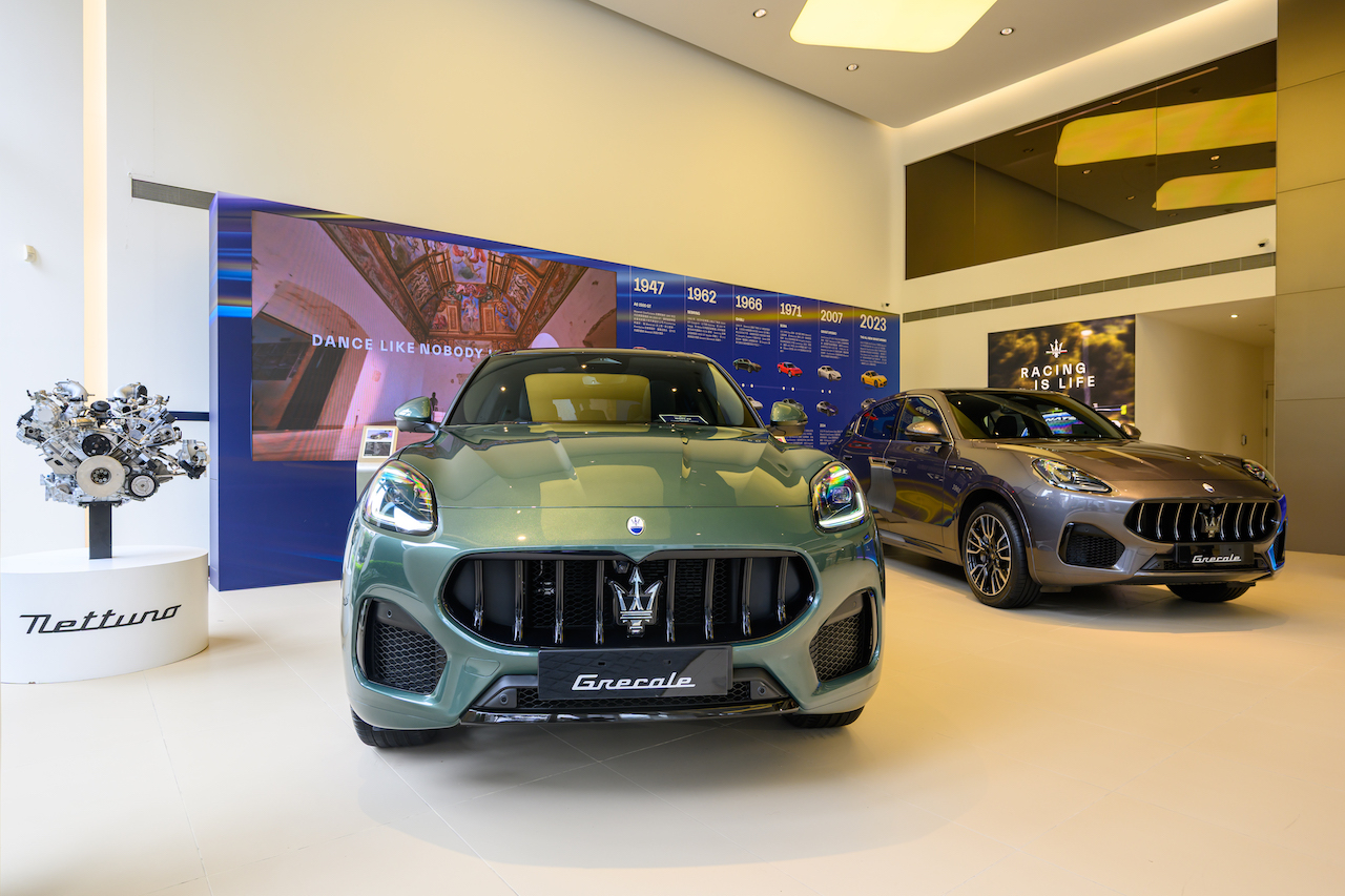 【新聞圖片 13 】 Grecale Modena 個性訂製版 三款個性塗裝限量登場 與 全新年式 Grecale承襲 Maserati 一貫設計語彙